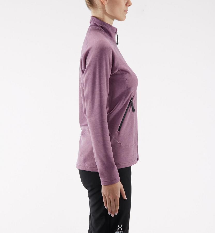 Haglöfs Womens Heron Fleece Purple New Zealand 30184PLCM
